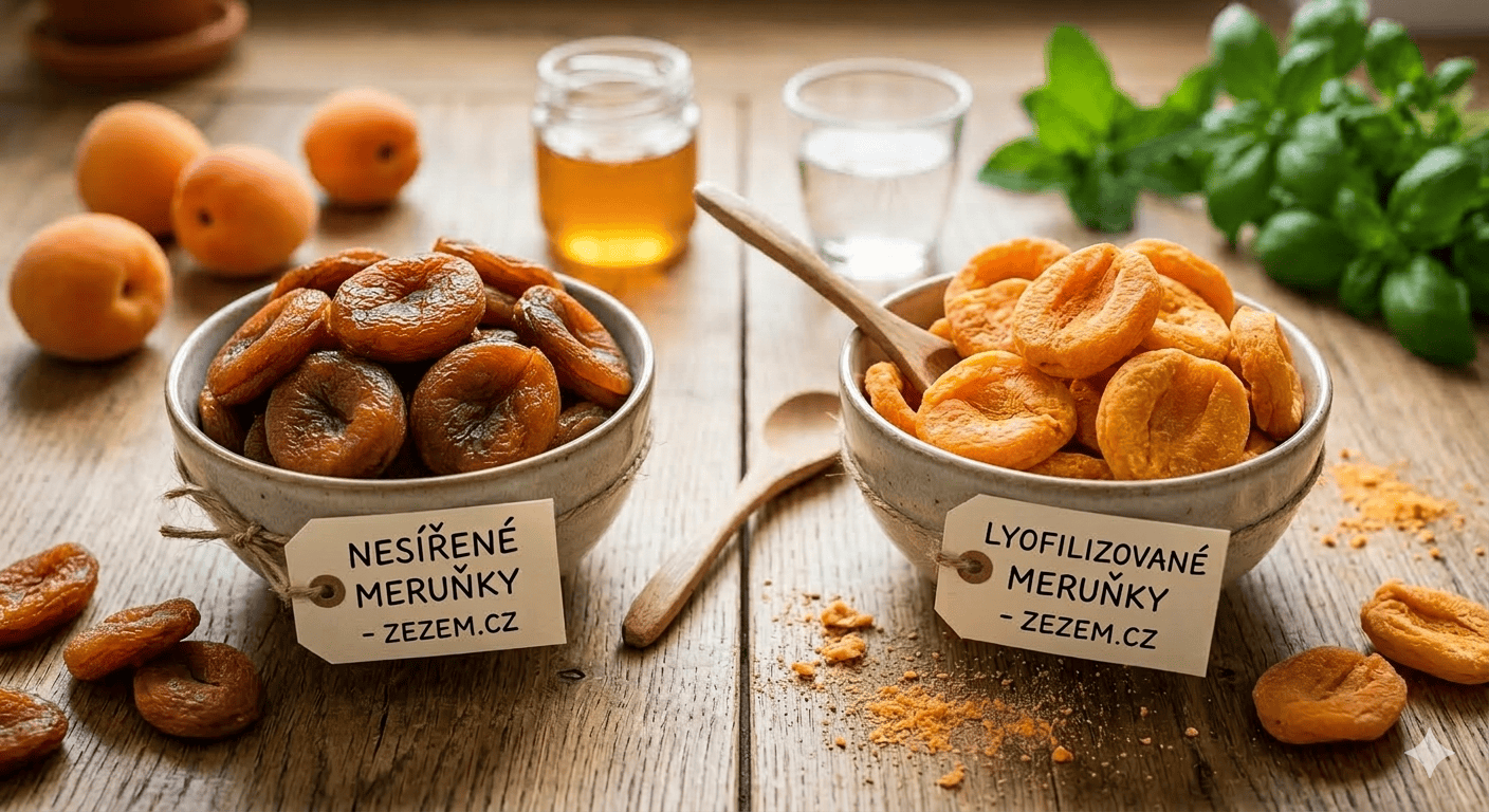 Sušené meruňky a zdraví: Proč chtít nesířené a lyo? | Blog Zezem
